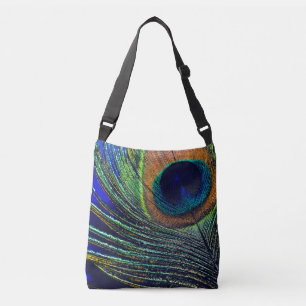 Peacocok Feather Bohemian Crossbody Bag