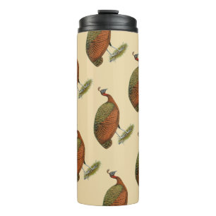 Peafowl: Congo Peahen Thermal Tumbler
