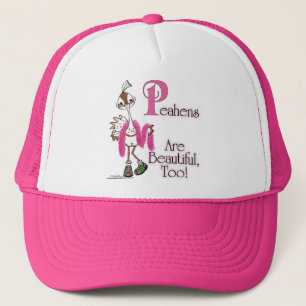 Peahens Are Beautiful, Too! Trucker Hat