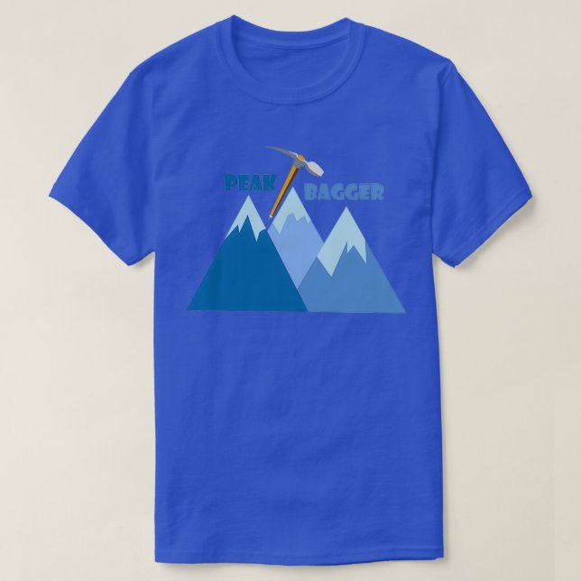 Peak Bagger T-Shirt (Design Front)