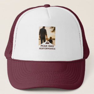 Peak Dad Performance Shirt Funny Father's Day Gift Trucker Hat