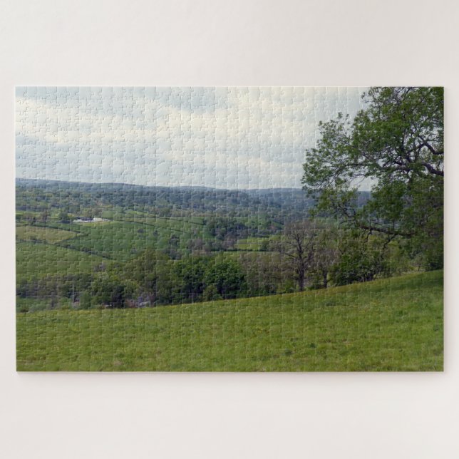 Peak District Derbyshire England Scenic Jigsaw Puzzle (Horizontal)