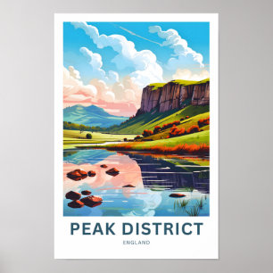 Peak District England Travel Print