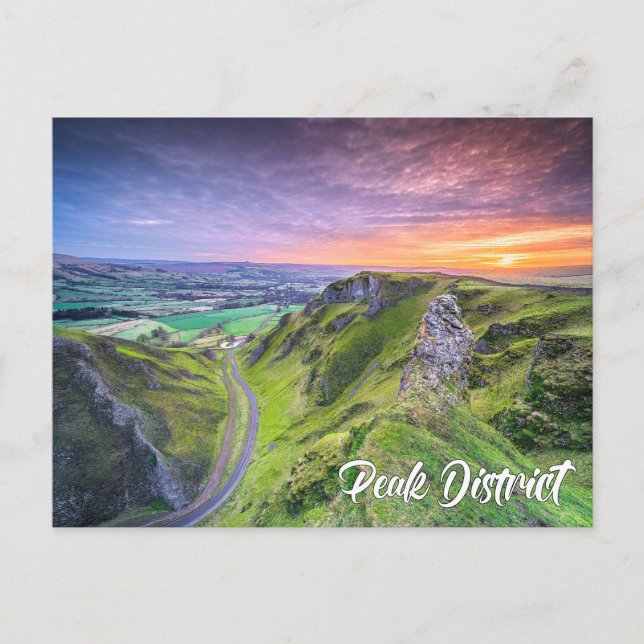 Peak District National Park, England Postcard (Front)