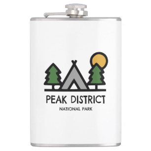 Peak District National Park Hip Flask