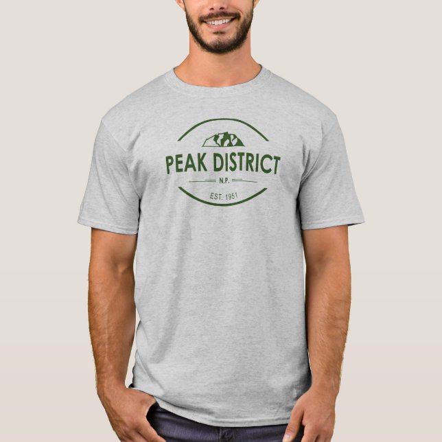 Peak District National Park T-Shirt (Front)