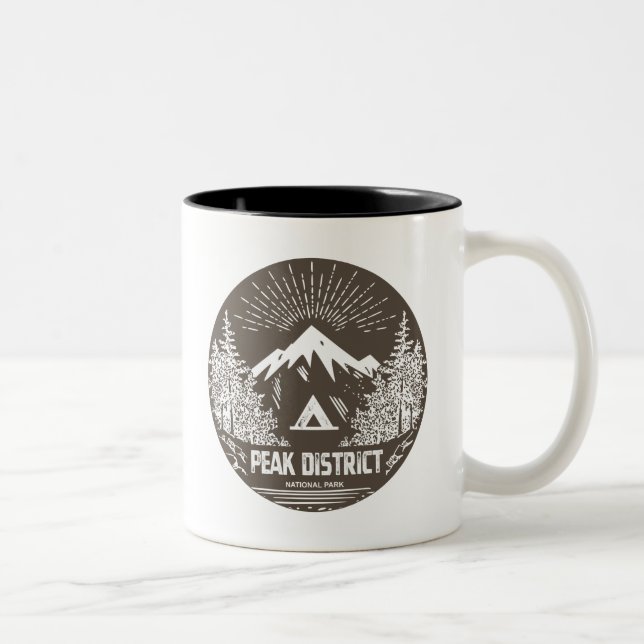 Peak District National Park Two-Tone Coffee Mug (Right)