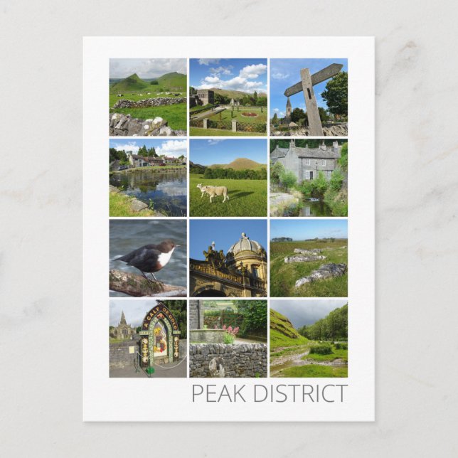 Peak District Postcard (Front)