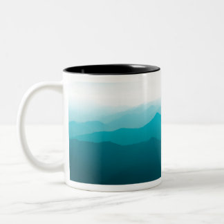 Peak Echos Two-Tone Coffee Mug