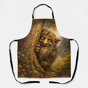 Peaking Norwegian Troll, Apron