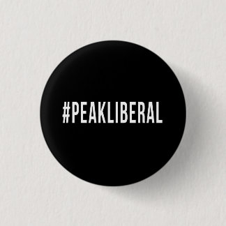 #PEAKLIBERAL 3 CM ROUND BADGE