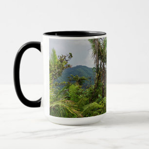 Peaks and valleys of el yunque mug