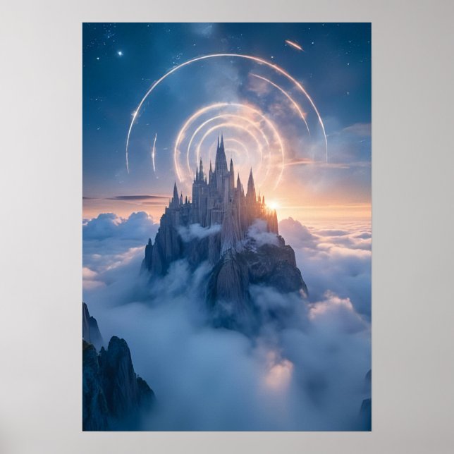 Peaks In The Sky Poster (Front)