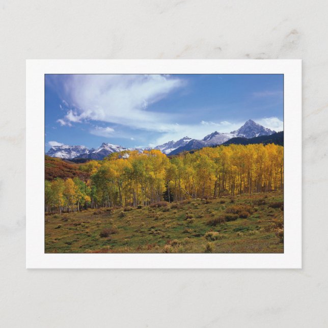 "Peaks-In-View" Postcard (Front)