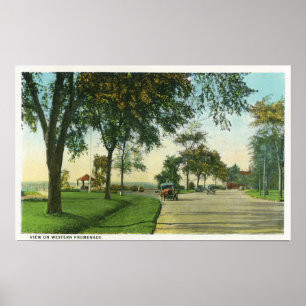 Peaks Island View of Pumpkin Knob Poster