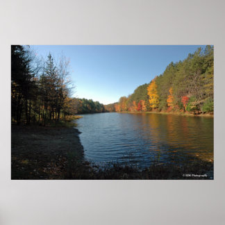Peaks Lake in the Poconos print 018