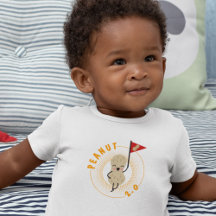 Peanut 2.0 - Smiling Peanut w/Peanut Flag T-Shirt