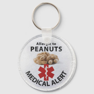 Peanut Allergy Key Ring