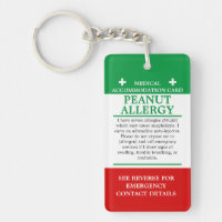 Peanut Allergy Medical Alert ICE invisible illness