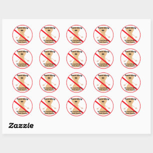 Peanut Allergy Sticker