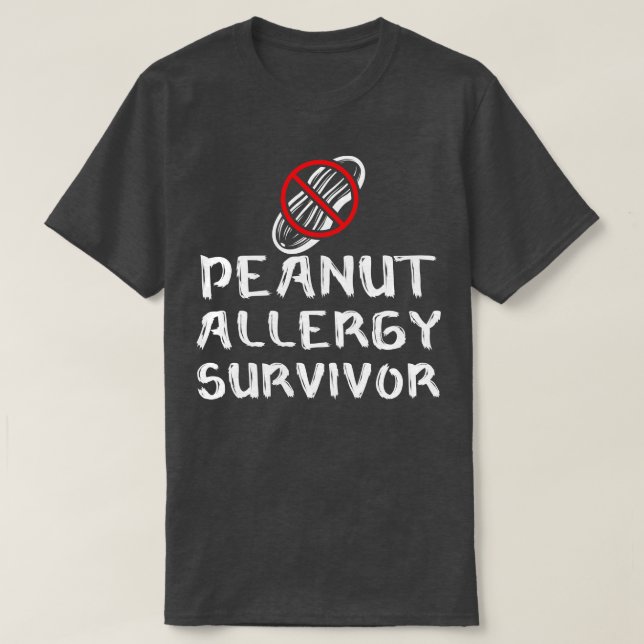 Peanut Allergy Survivor 2 T-Shirt (Design Front)