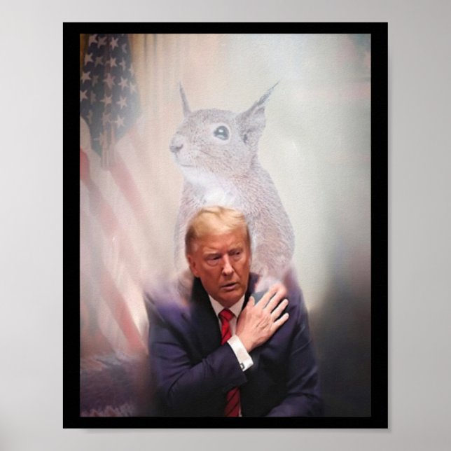 Peanut And Fred Make Pets Safe Again Trump 2024 1  Poster (Front)