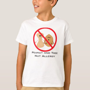 Peanut And Tree Nut Free Allergy Shirt