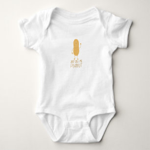 Peanut baby bodysuit