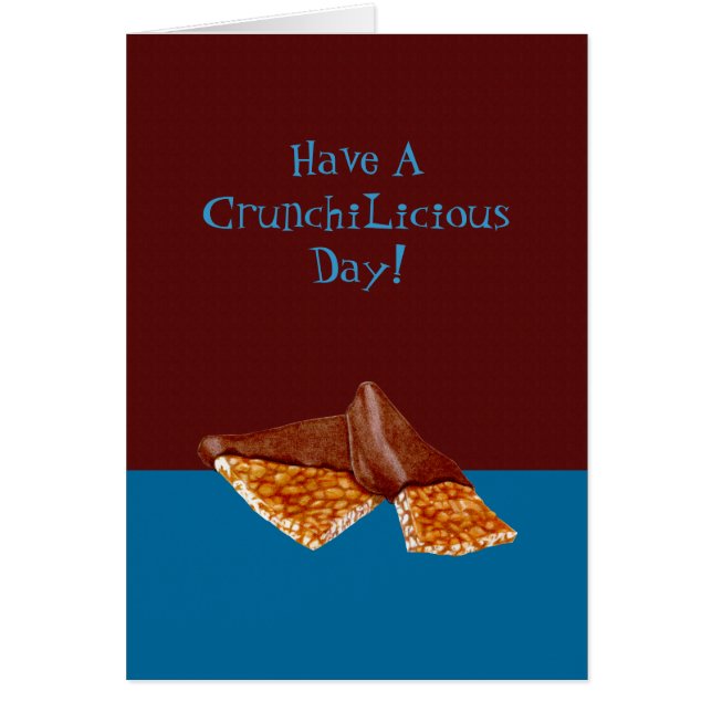 Peanut Brittle Card (Front)