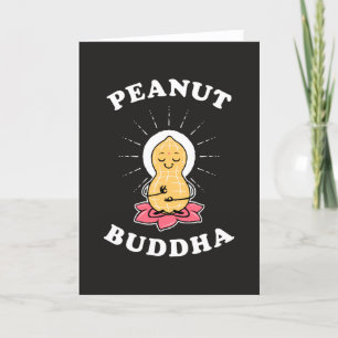 Peanut Buddha Card