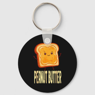 Peanut Butter & Jelly Matching Couple Friends Key Ring