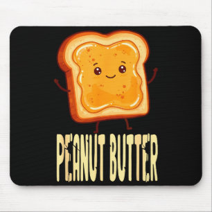 Peanut Butter & Jelly Matching Couple Friends Mouse Pad