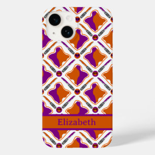 Peanut Butter and Grape Jelly  Pattern Name Case-Mate iPhone 14 Case