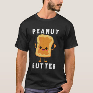 Peanut Butter And Jelly Best Friend Matching Funny T-Shirt