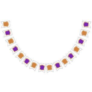 Peanut Butter and Jelly Bunting