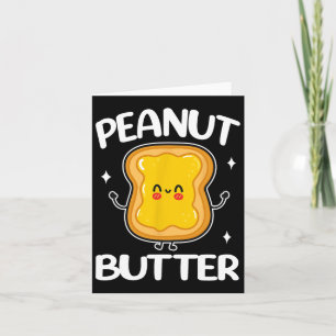 Peanut Butter And Jelly Couple Matching Halloween Card