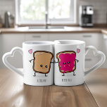 Peanut Butter and Jelly Couples Coffee Mug Set<br><div class="desc">Peanut Butter and Jelly Couples Coffee Mug Set - Besties or partners in life, those of us who are lucky to share this journey with someone special know that it takes two to tango. In these times that we live, the traditional definition of couples has changed and it's about time....</div>