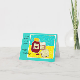 Peanut Butter and Jelly Holiday Card