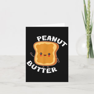 Peanut Butter And Jelly Matching Couple Funny Cool Card