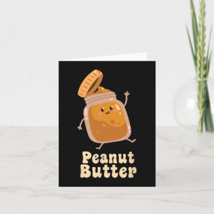 Peanut Butter and Jelly Matching Couple Halloween  Card