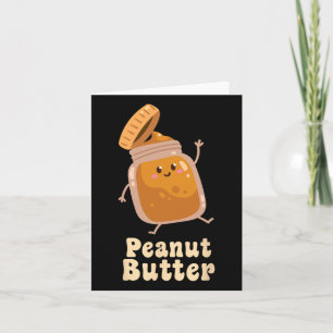 Peanut Butter And Jelly Matching Couple Halloween  Card