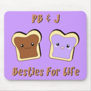 Peanut Butter and Jelly Mouse Pad