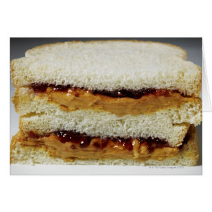 Peanut butter and jelly sandwich.