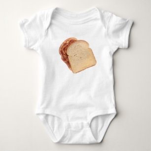 Peanut Butter and Jelly Sandwich Baby Bodysuit