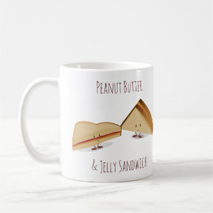 Peanut Butter and Jelly Sandwich   Mug