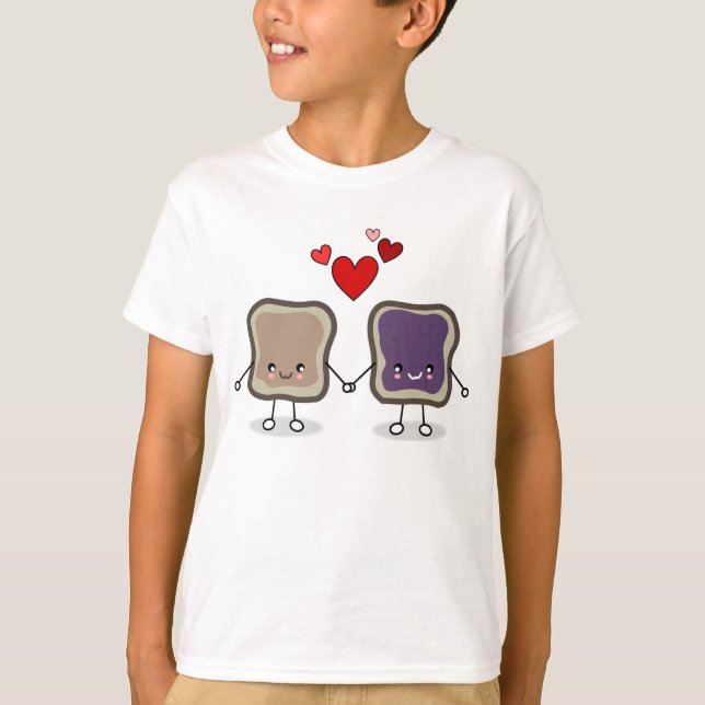Peanut Butter and Jelly T-Shirt (Front)