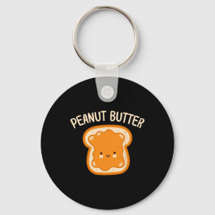 Peanut Butter And Jelly Twin Best Friend Matching Key Ring