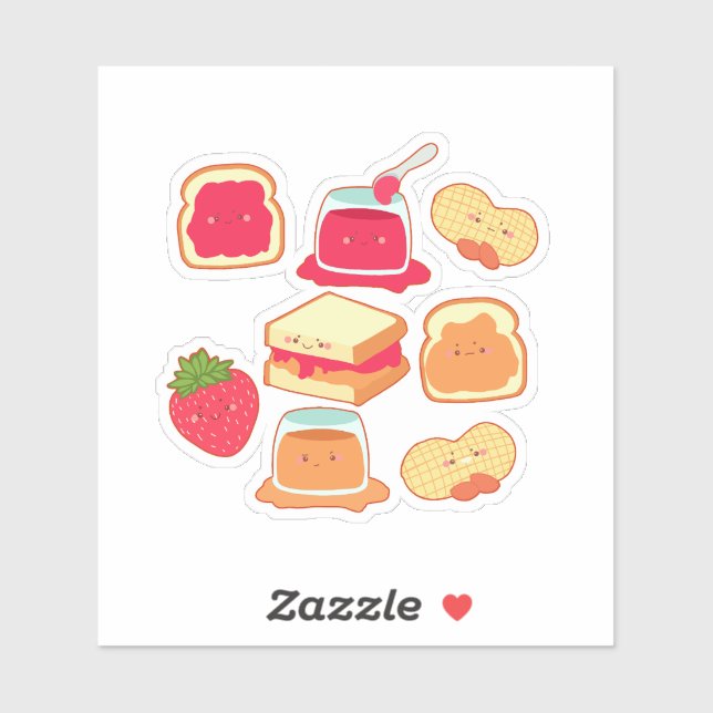 Peanut Butter And Strawberry Jelly (Sheet)