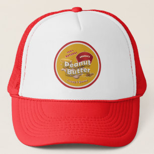 Peanut Butter Brand Professional Logo Promotional Trucker Hat