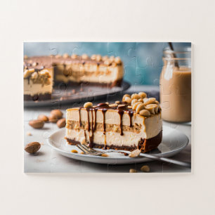 Peanut Butter Cheesecake Jigsaw Puzzle